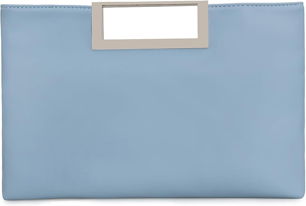 CHARMING TAILOR Fashion PU Leather Handbag Stylish Women Convertible Clutch Purse | Amazon (US)