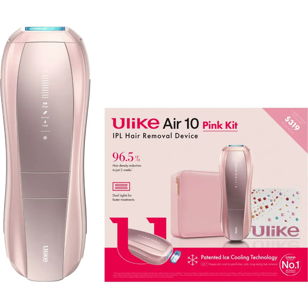 ULIKE Air10 Pink Kit - Ice Cooling IPL Hair Removal Device at Nordstrom | Nordstrom
