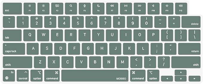 MOSISO Keyboard Cover Skin Compatible with MacBook Air 15 inch M3 A3114 M2 A2941/Air 13.6 A3113 A... | Amazon (US)