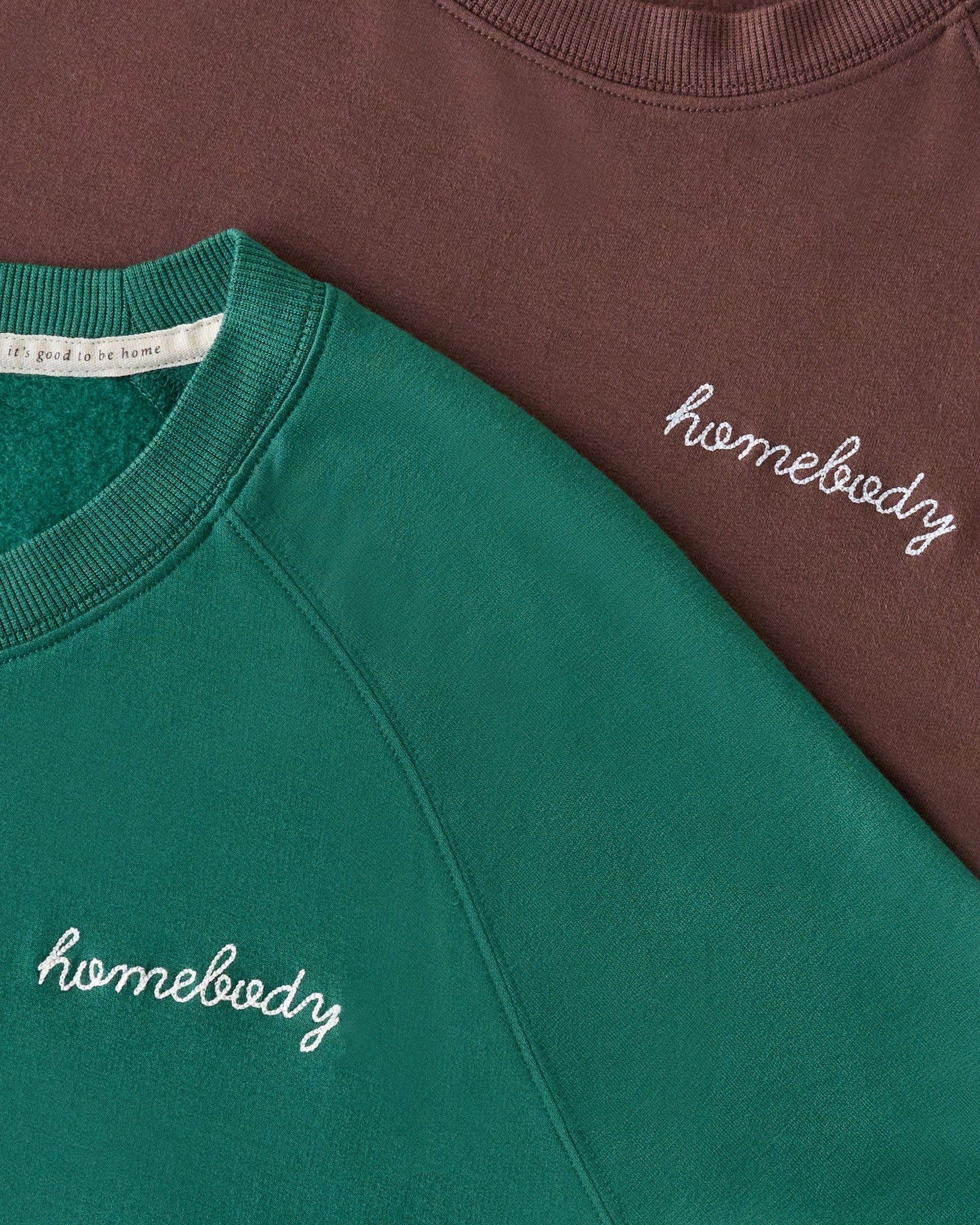 Homebody Espresso Crewneck Loungewear Set | Magnolia