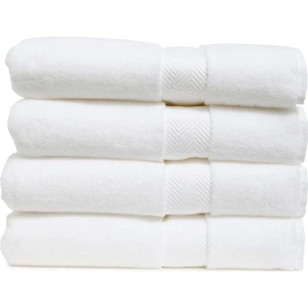Nordstrom 4-Piece Hydrocotton Bath Towel Set in White at Nordstrom Rack, Size 4 Piece Set | Nordstrom Rack