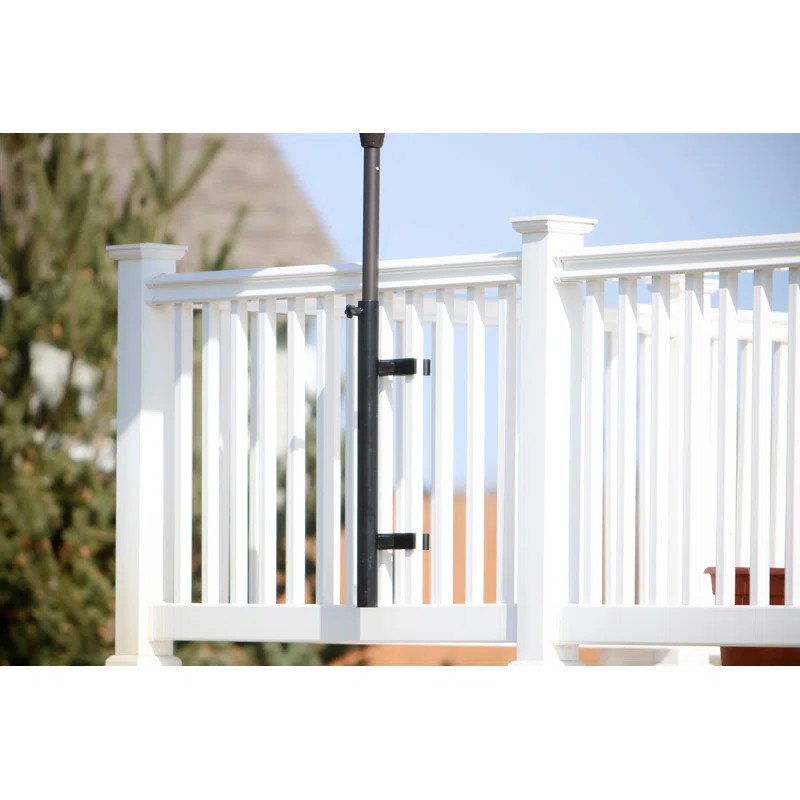 Symple Stuff Floriston Steel Mounted Umbrella Base "& Reviews" | Wayfair | Wayfair North America