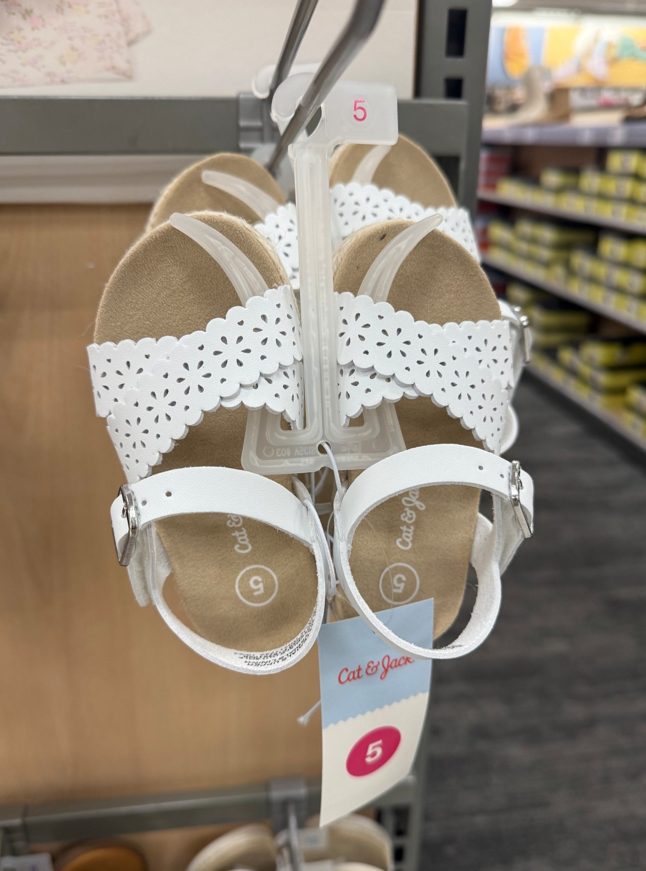 These Cat & Jack toddler girl sandals are the summer staple every toddler mom needs 🤍✨
Soft neutral tan footbed, sweet white eyelet cutout straps, and an adjustable ankle buckle = cute and practical. They go on fast (no wrestling a wiggly toddler 🙃), stay secure for playground runs, and match every outfit from dresses to denim shorts.
✨ Mom problem solved: one comfy sandal that works for daycare, errands, church, vacations, and special occasions—without blisters or outfit planning stress. Lightweight, supportive, and affordable, so you don’t panic when they get worn daily.
Perfect for summer outfits, family photos, weddings, and everyday wear—these are the shoes you’ll reach for nonstop.

👉 Tap to shop before they sell out (toddler sizes always go fast!) 👟💗


#LTKkids #ToddlerStyle #ToddlerShoes #MomFinds #SummerSandals #TargetFinds #CatAndJack #ToddlerMomLife

#LTKBaby