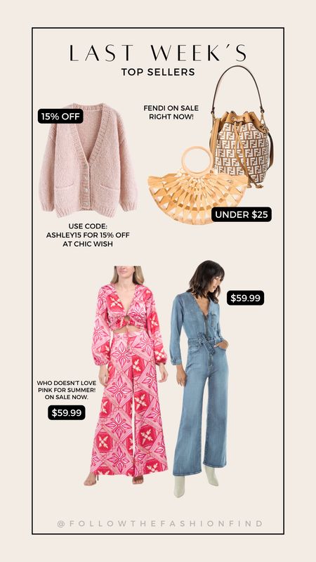 Last week’s top sellers! So many cute pieces for spring and summer ON SALE! Use code Ashley15 for 15% OFF chic wish. 

#LTKfindsunder100 #LTKsalealert #LTKSeasonal