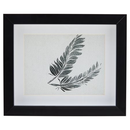 Feather Black 12"x10" Frame by Drew Barrymore Flower Home | Walmart (US)