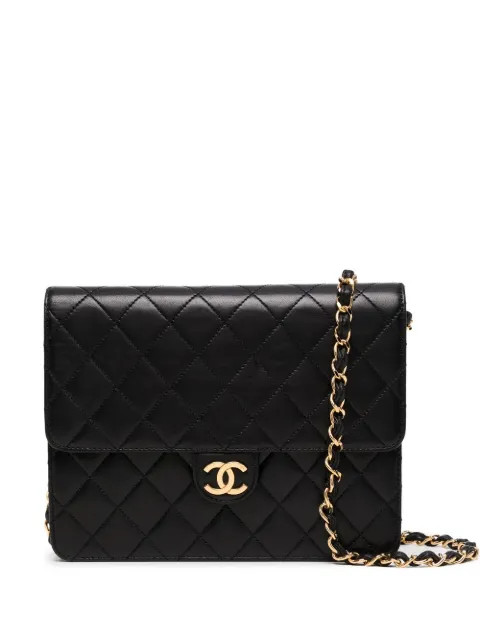 Chanel Pre-Owned 1998 Small Classic Flap Shoulder Bag - Farfetch | Farfetch Global