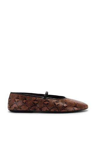 Dancerina Mary Janes in Tan Brown Snake | Revolve Clothing (Global)