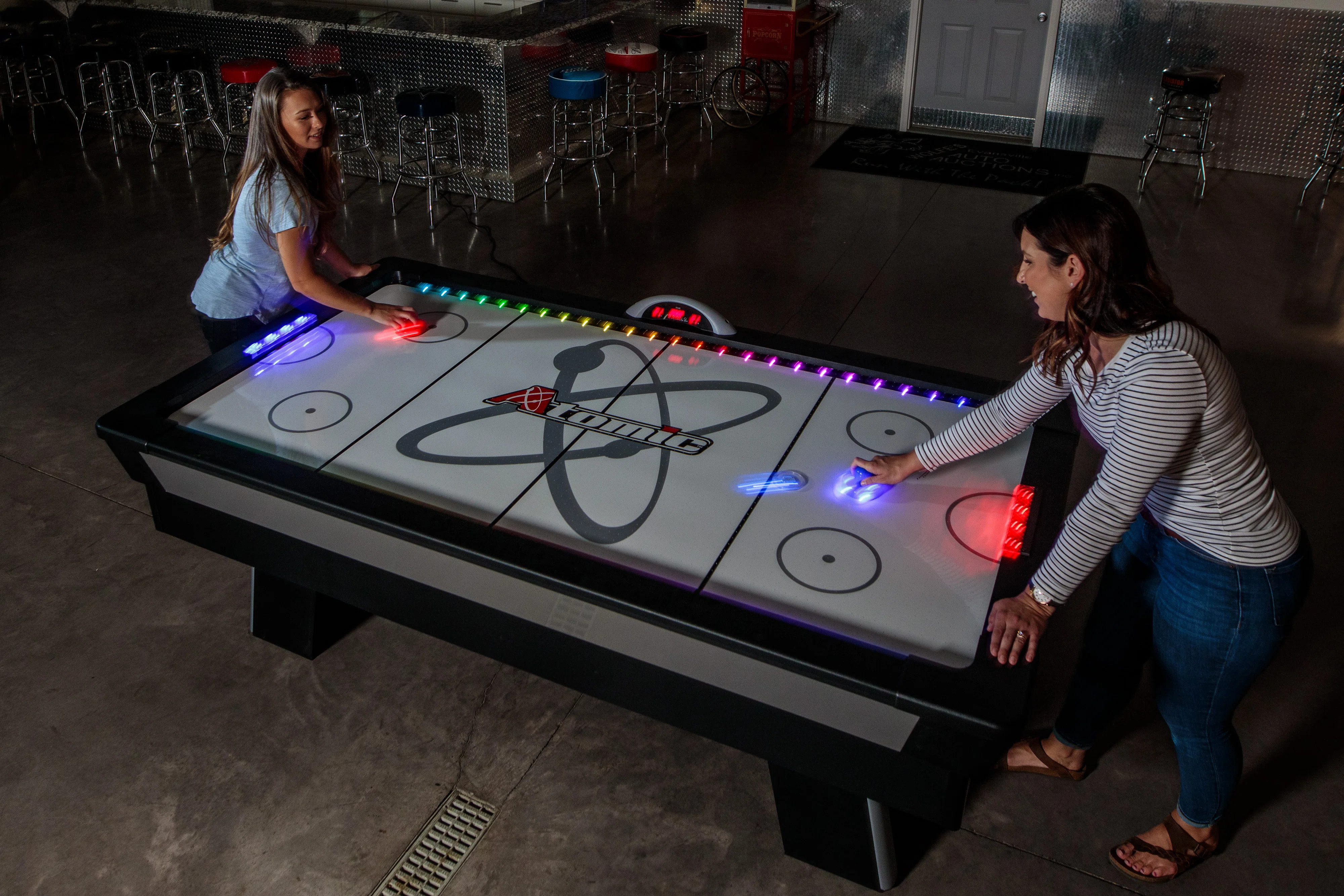 7.5' Two Player Air Hockey Table with Digital Scoreboard | Wayfair North America