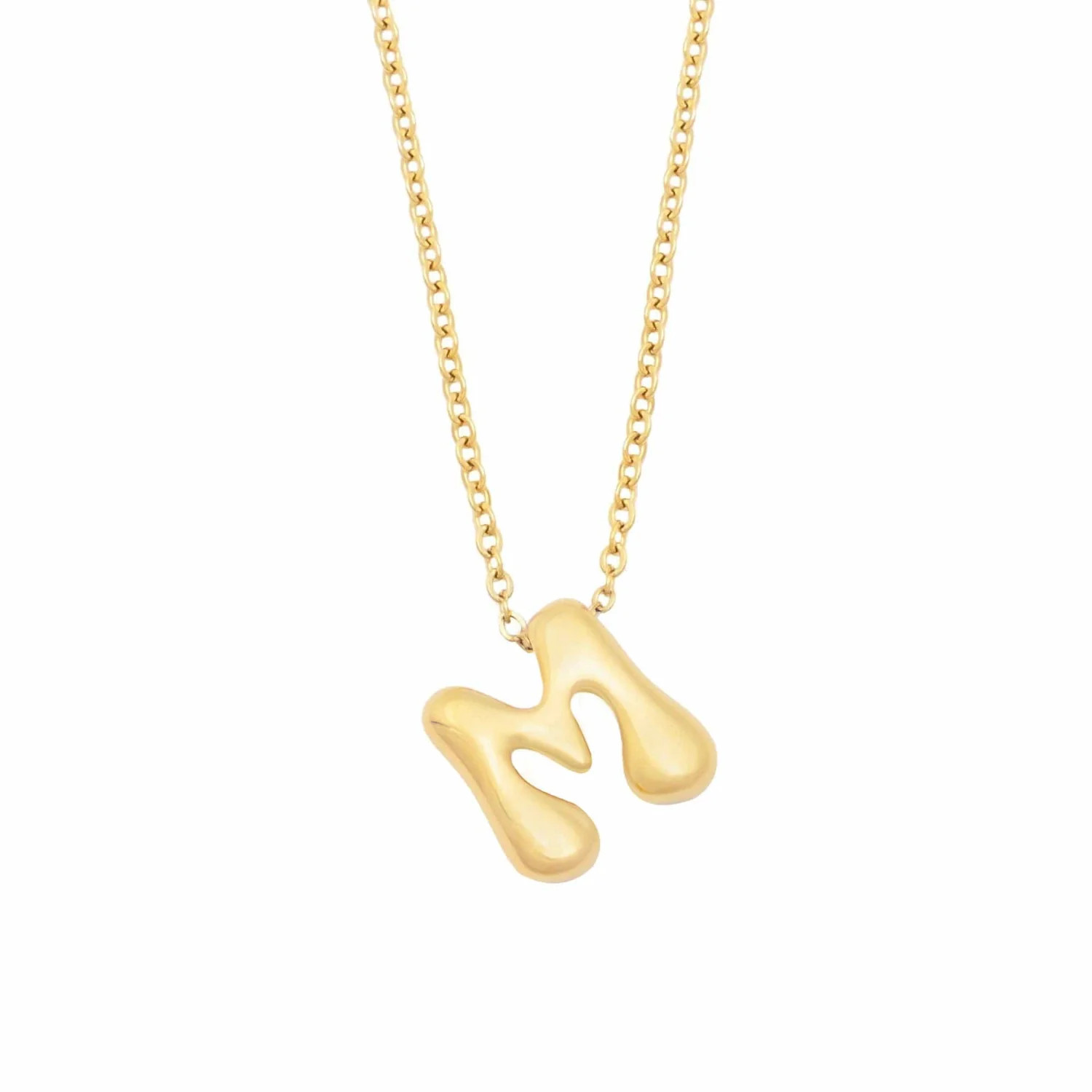 Molten Initial Necklace | Bohomoon UK