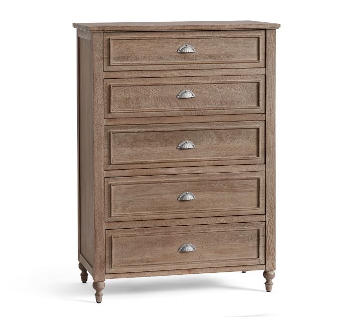 Astoria 5-Drawer Tall Dresser | Pottery Barn (US)