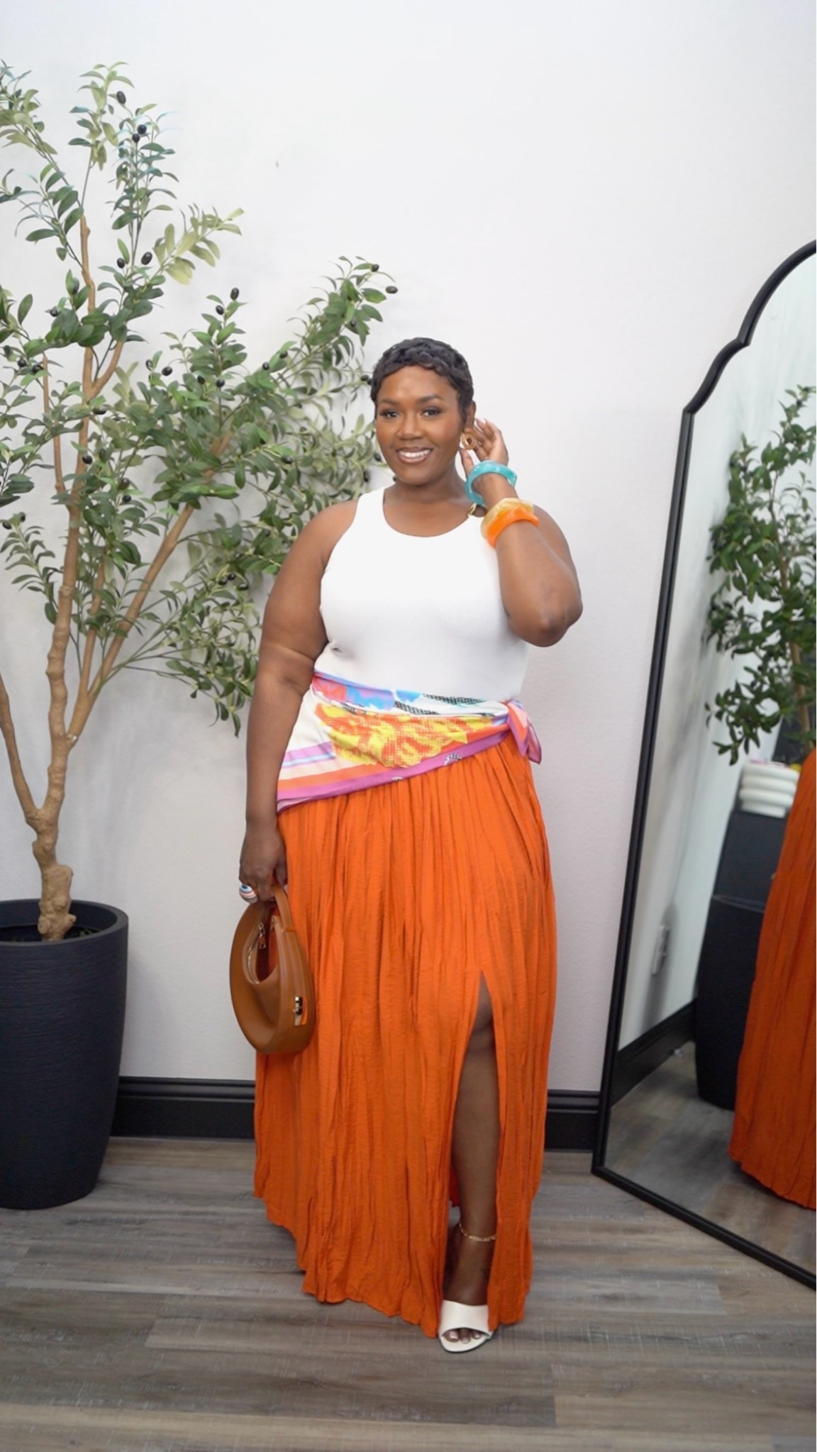 Cute and colorful Summer look
