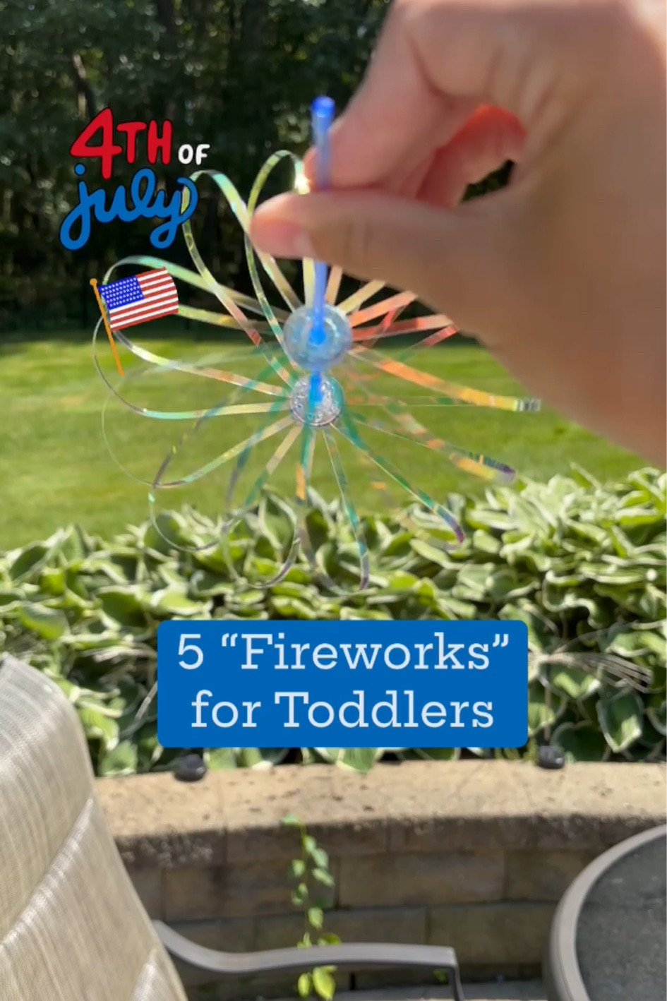 Want to include your toddler this 4th of July? 🇺🇸 5 fun options that don’t need to explode to be exciting! 🎆