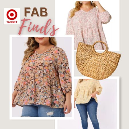 Amazingly cute Spring Summer finds at Target. Prices are discounted when purchasing online! This is a great look for apple and pear shaped bodies! that purse is sooo adorable! 

#LTKSeasonal #LTKplussize #LTKfindsunder50