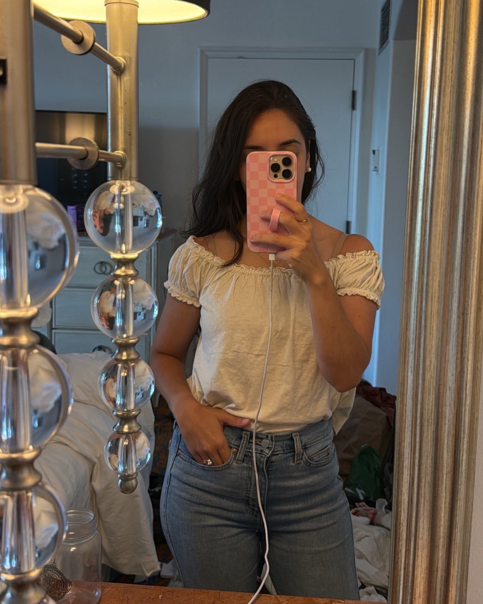 Casual breakfast outfit for summer! 

#travel #americaneagle #casualoutfit #breakfast 

#LTKPetite #LTKFindsUnder100 #LTKTravel