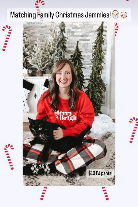 Matching family Christmas pajamas target. Buffalo plaid check pants only $10. 

#LTKfamily #LTKHolidaySale #LTKkids