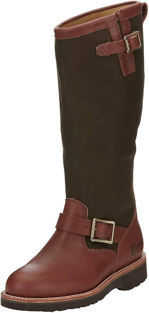 Chippewa Women's Sunjo 15" Brown Vipercloth Snake Boot | Amazon (US)