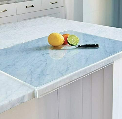 Clear Acrylic Cutting Board, Chopping Board 24" Wide x 18" Long for Kitchen with Lip for Counter,... | Amazon (US)