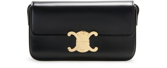 Triomphe Shoulder Bag in Shiny Calfskin | 24S (APAC/EU)