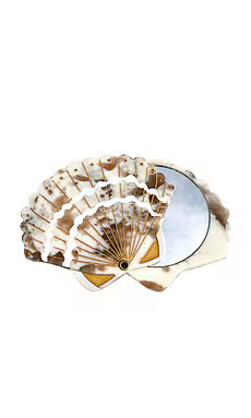Solar Eclipse Hand-painted Seashell Compact Mirror from Revolve.com | Revolve Clothing (Global)