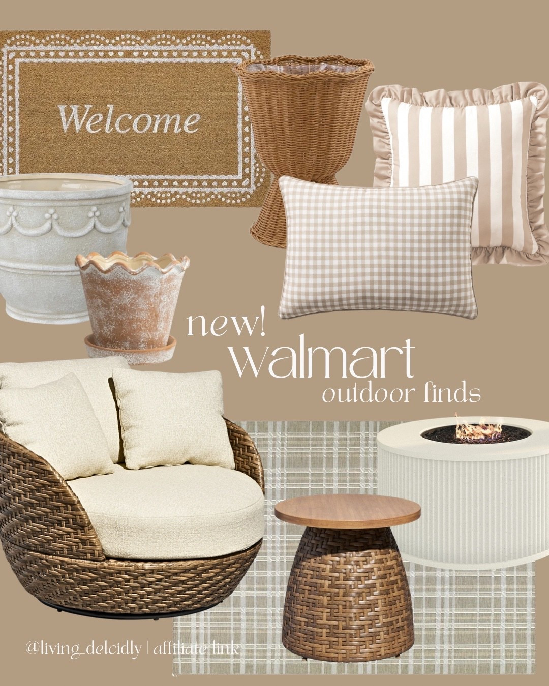 New outdoor finds at Walmart!

Spring Decor | Outdoor Decor | Porch Styling | Patio Finds | Planters | Walmart Finds

#LTKSeasonal #LTKHome