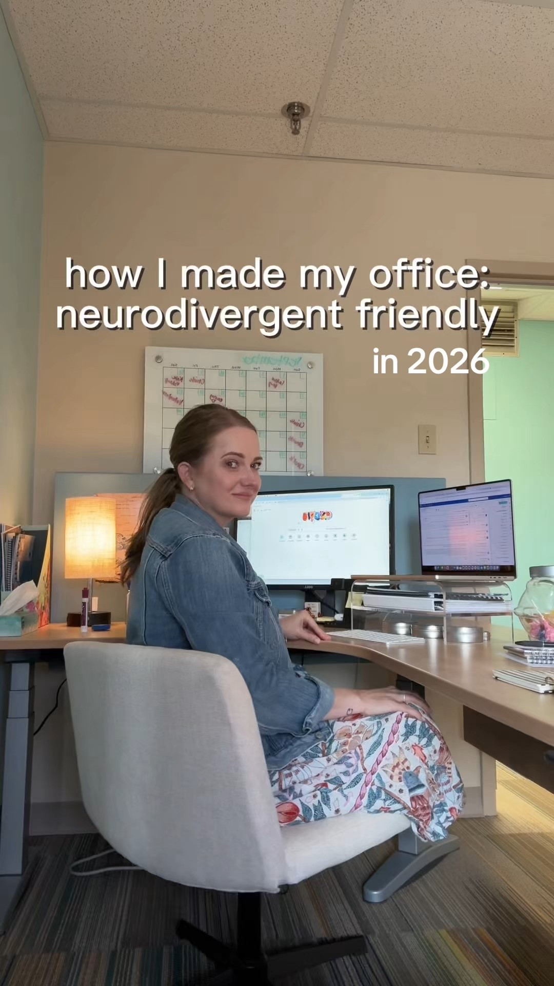 How do you make your office brain friendly? For me I work so much better in a space that actually feels like mine. I bought this criss cross chair two years ago when they BLEW UP and I have never looked back. My home office has one now too. 

I also keep a lot of other things like proper lamps, guest chairs, etc to make the space feel like it’s actually MINE. 

#LTKWorkwear #LTKvlog #LTKdayinmylife