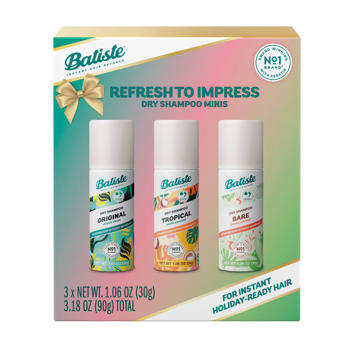 Batiste Refresh & Go Dry Shampoo Gift Set Dry Shampoo - 3.18oz | Target