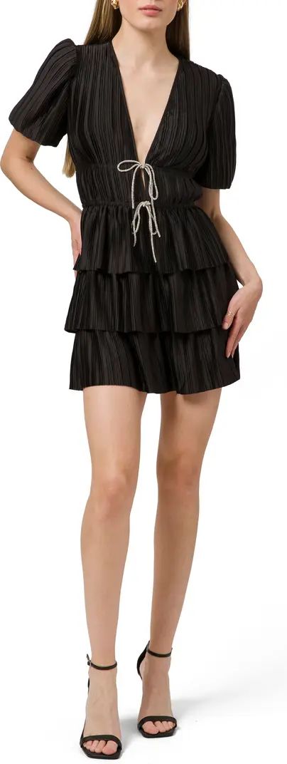 Pleated Tiered Dress | Nordstrom