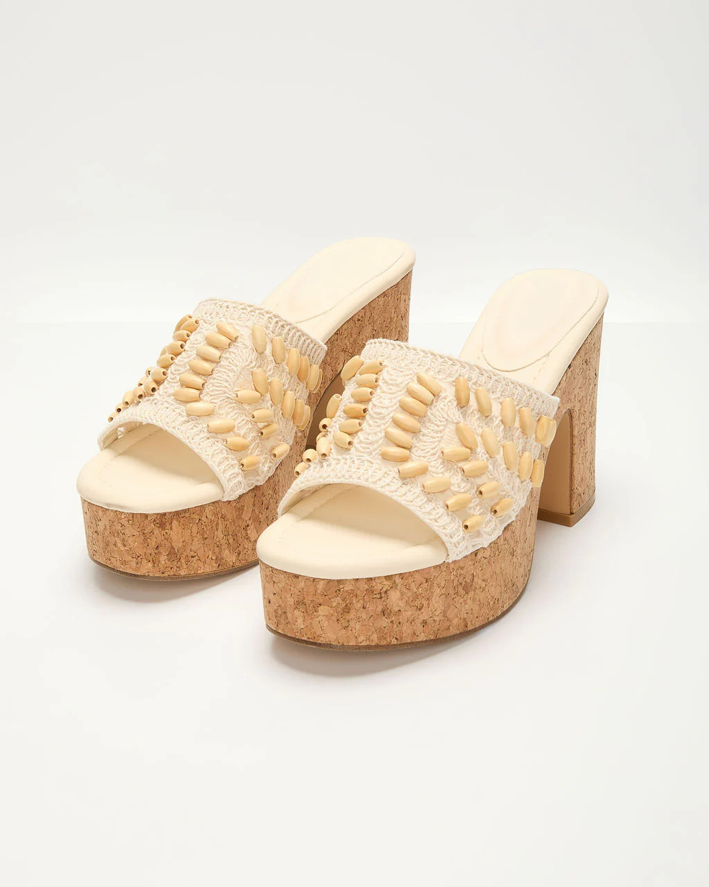 Madisson Shell Crochet Platform Sandal | VICI