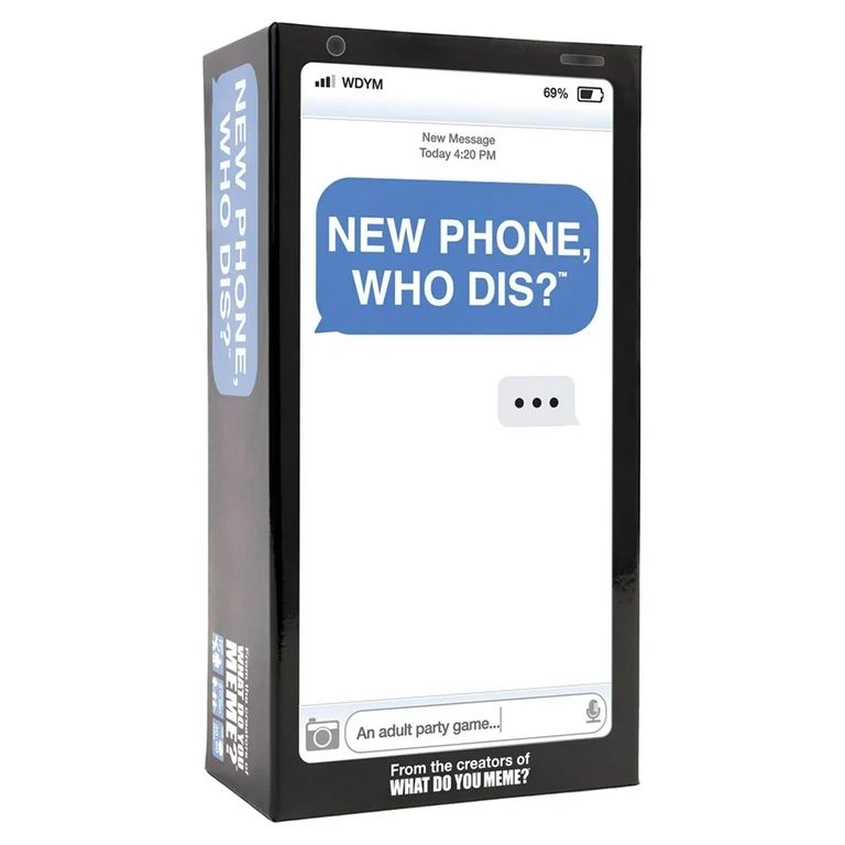 New Phone, Who Dis? the 100% Offline Text Messaging Adult Party Game by What Do You Meme? | Walmart (US)