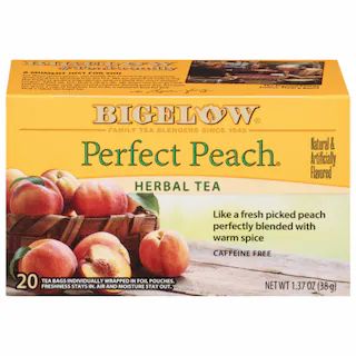 Bigelow® Perfect Peach® Herbal Tea Bags | Kroger