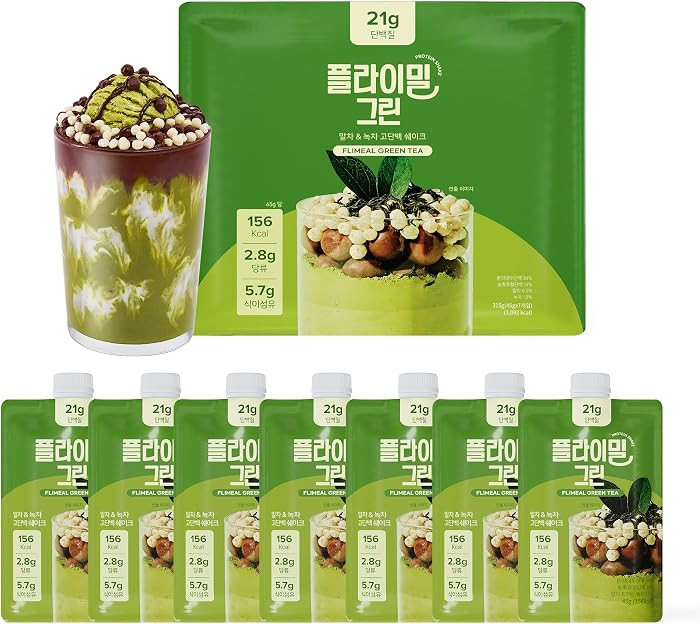 GreenTea Matcha Protein Shake, With Crunchy Protein Balls, Protein Smoothie Powder - 21g Protein,... | Amazon (US)
