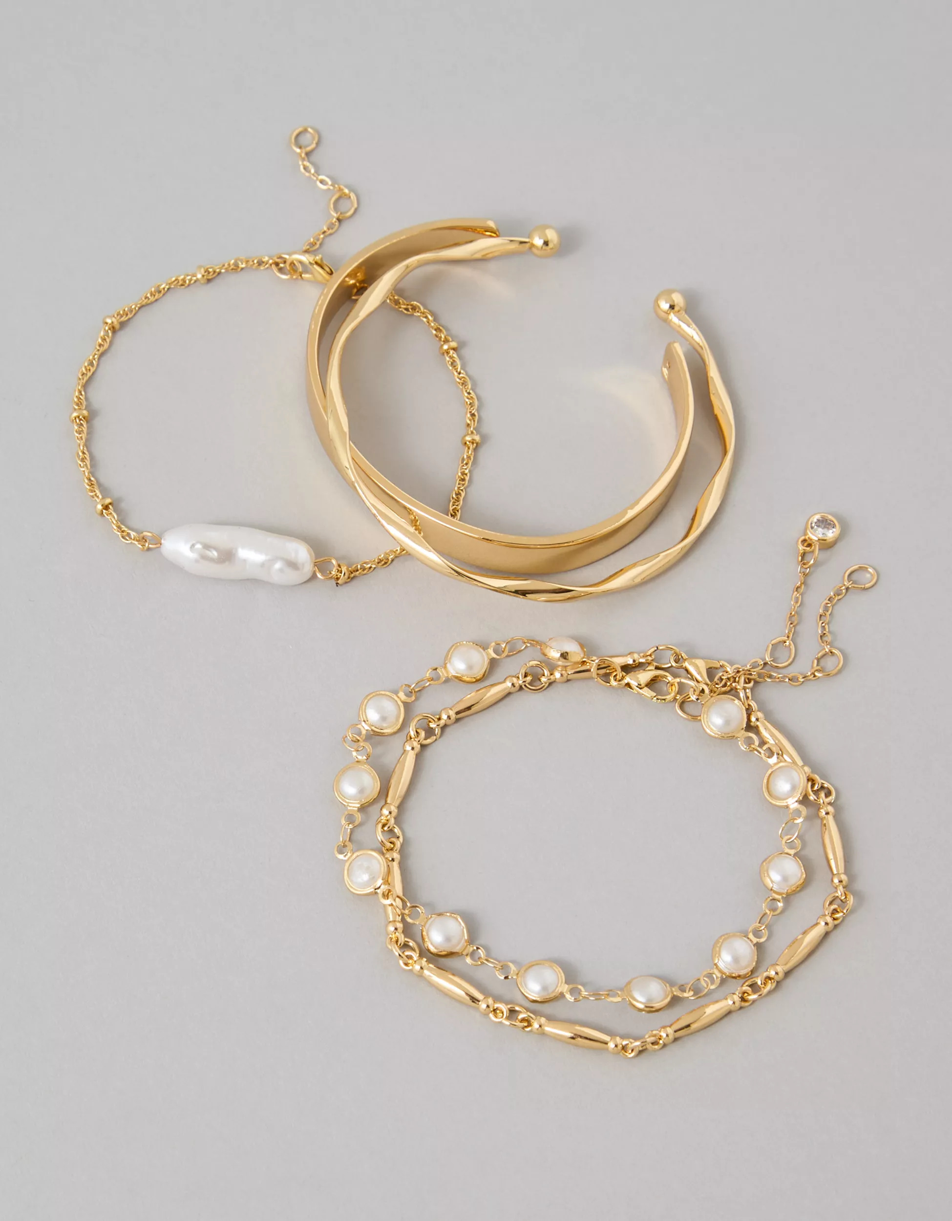 AEO Mixed Bracelets 5-Pack | American Eagle Outfitters (US & CA)