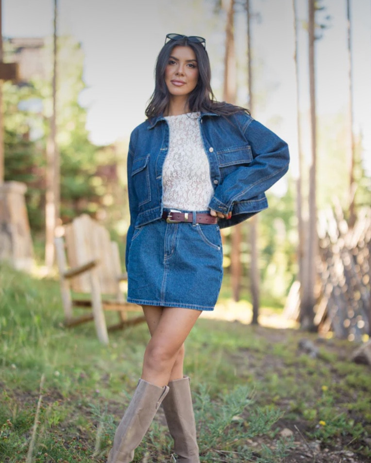 Cute denim matching set! Love this look for fall!

#LTKSeasonal #LTKStyleTip #LTKFallSale