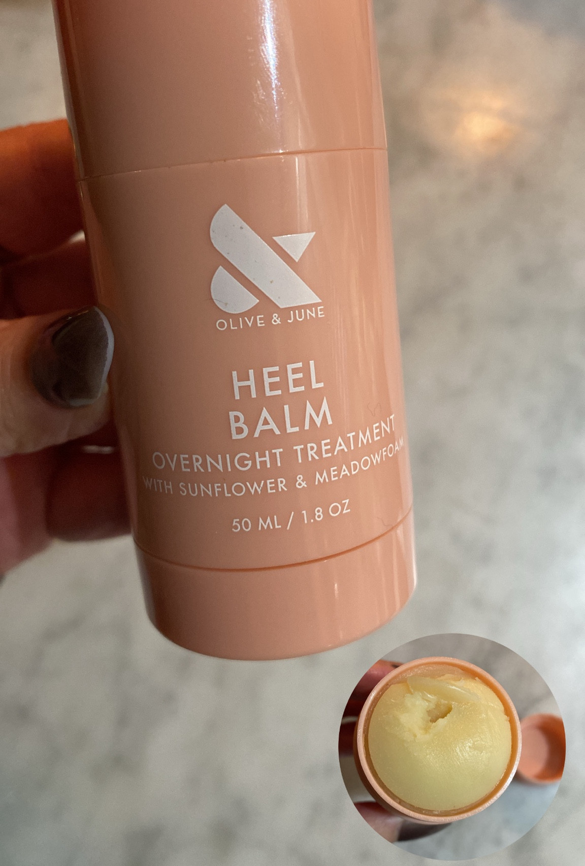 Pedicure, heel balm, olive &  June, 
skin care, olive and June, soft feet

#LTKFindsUnder50 #LTKTravel #LTKBeauty