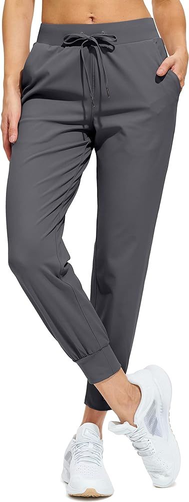 Libin Women's Joggers Pants Lightweight Running Sweatpants with Pockets Athletic Tapered Casual P... | Amazon (US)