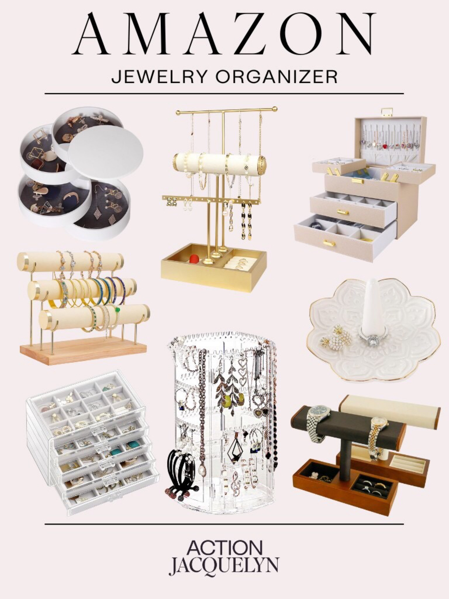 Sparkle and order, all in one place! Discover the perfect jewelry organizer on Amazon to keep your treasures in perfect harmony. #JewelryOrganizer #AmazonFinds #AccessorizeInStyle #OrganizedJewels #SavingsSpree #LimitedTimeOffer #ShopSmart #AmazonEssentials #FashionStorage #GlamGoals

#LTKstyletip