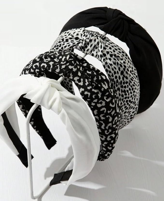 Knotted Headbands for Women: Non-Slip Fashion Hair Accessories with Cute Wide Top Knot Hoops for ... | Amazon (US)