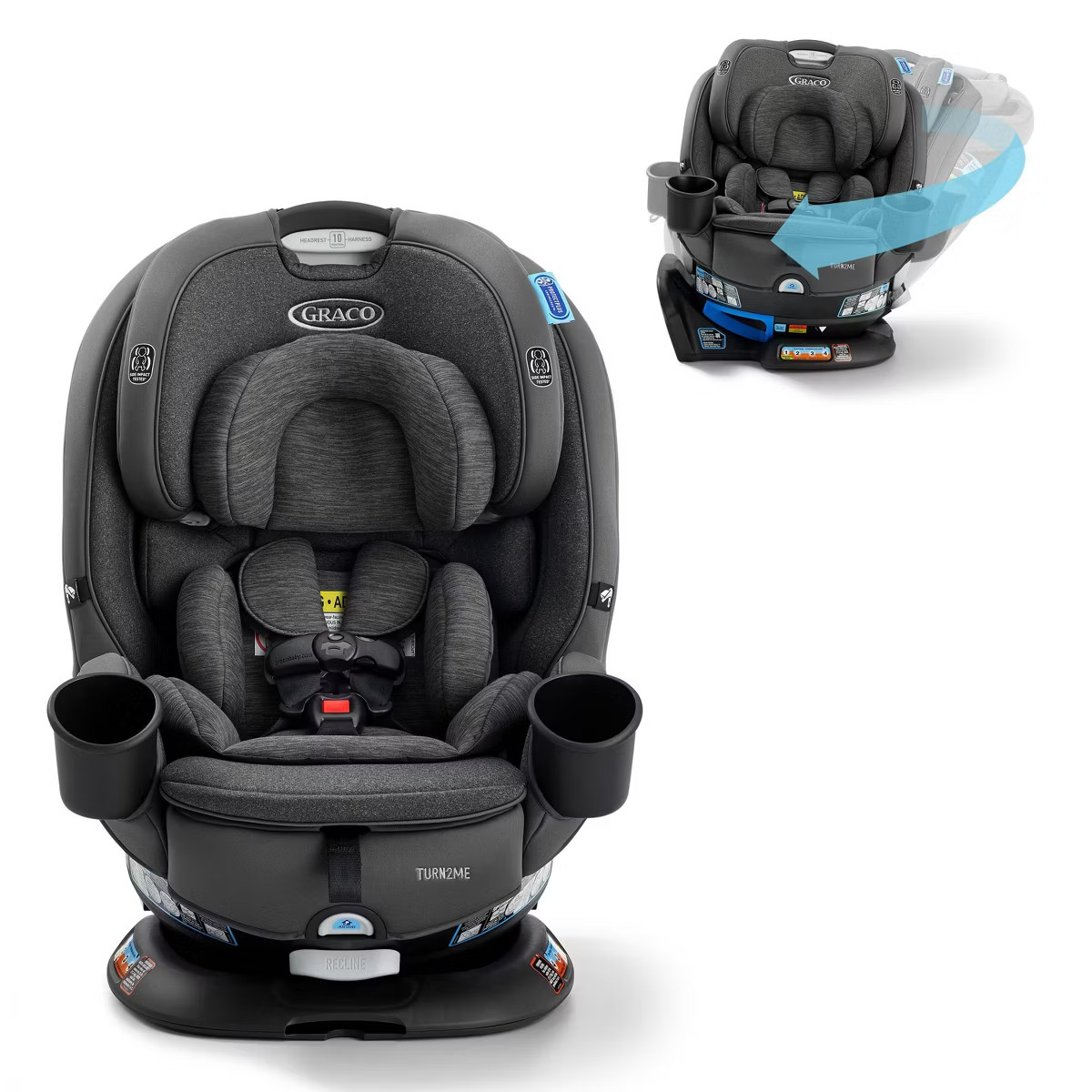 Graco Turn2Me 3-in-1 Rotating Convertible Car Seat - Manchester | Target
