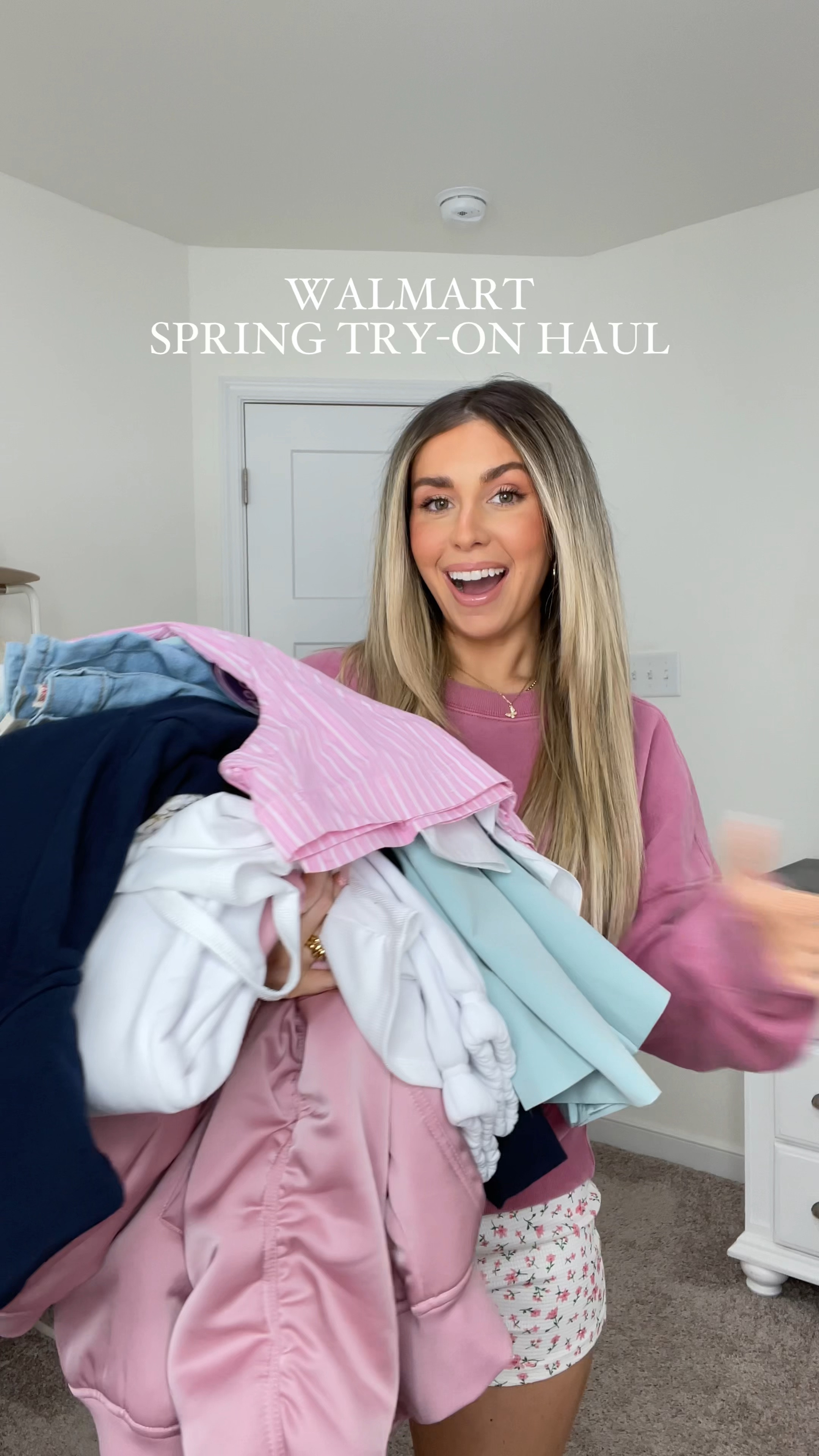 Walmart Spring Try-On Haul 🫶🏼💐 all under $50!!! 

#LTKfindsunder50 #LTKVideo #LTKSeasonal