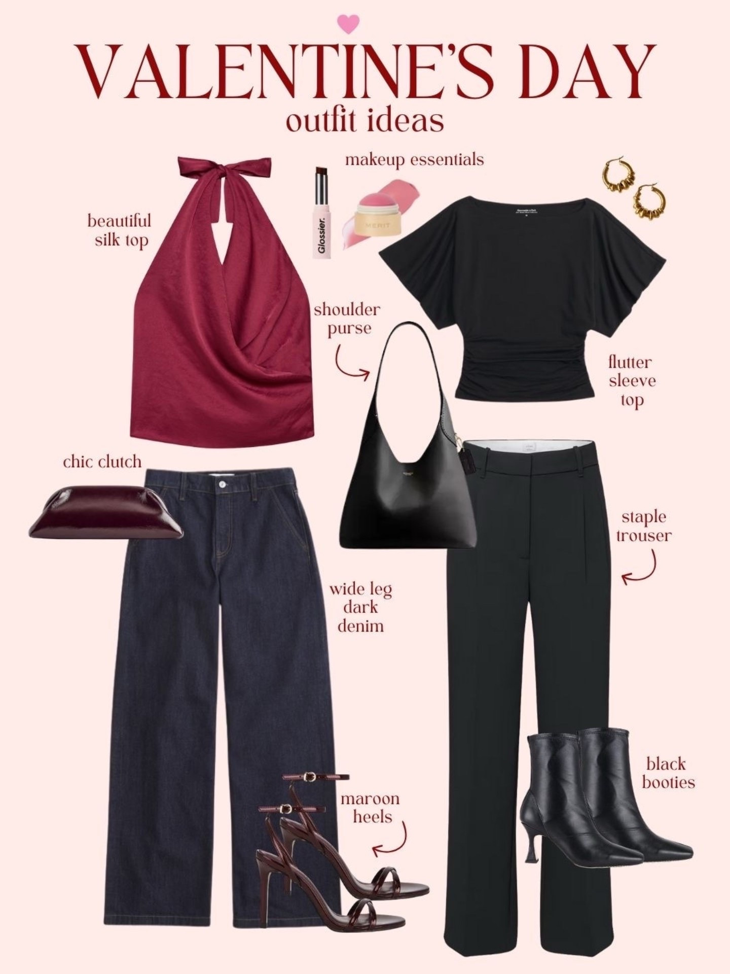 [2/6/26] valentine’s day outfit ideas 💌 casual looks that are still super chic and romantic! 

#LTKootd #LTKSeasonal #LTKValentine