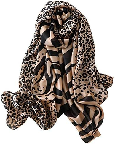 Silk Scarf Mulberry Silk Fashion Scarves Long Lightweight Shawl Wrap … | Amazon (US)