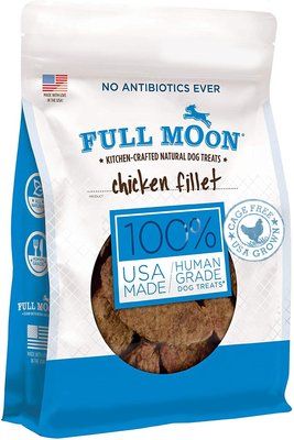 FULL MOON Chicken Fillets Grain-Free Dog Treats, 3-lb bag - Chewy.com | Chewy.com