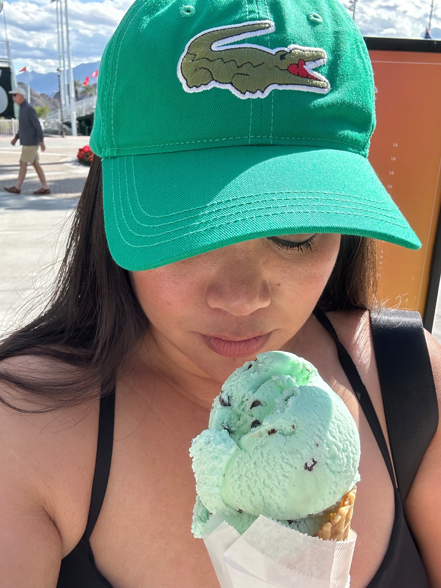BNP Paribas Open Indian Wells Tennis Outfit Idea

What to wear to the BNP Paribas Open in Indian Wells. I love adding a pop of color to a tennis tournament outfit and this green Lacoste hat was the perfect statement piece for the day.

A colorful hat instantly elevates a simple tennis outfit and brings that sporty tennis aesthetic while still being practical. It also protects from the desert sun during long days watching matches. Style it with a classic tennis dress, sneakers, or an athleisure set for an easy spectator look that still feels polished.

Accessories like this are one of the easiest ways to make a tennis outfit feel intentional. Fun color, sporty energy, and sun protection all in one. Truly a win for a full day at Indian Wells.

#bnpparibasopen #indianwells #indianwellstennis #tennistournament #tennisoutfit #tennisoutfitideas #tennisfashion #tennisstyle #tennisspectatorstyle #tenniscore #athleisurestyle #sportychicstyle #desertstyle #tennisevent #lacoste

bnpparibas open outfit | indian wells tennis outfit | what to wear to indian wells tennis | tennis tournament outfit ideas | tennis spectator outfit | tennis fashion women | tenniscore outfit | athleisure tennis outfit | lacoste tennis hat | tennis hat outfit | desert tennis style | indian wells outfit ideas | tennis event outfit

#LTKActive #LTKPetite #LTKootd
