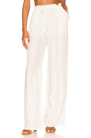 House of Harlow 1960 x REVOLVE Leila Pant in Ivory Stripe from Revolve.com | Revolve Clothing (Global)