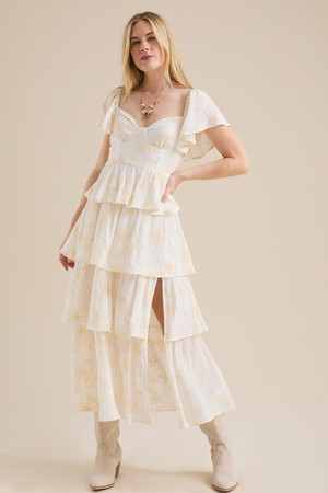 Roxanne Layered Maxi Dress | Altar'd State