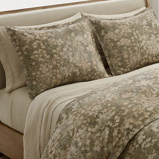 Abstract Hydrangea Duvet Cover & Shams | West Elm (US)