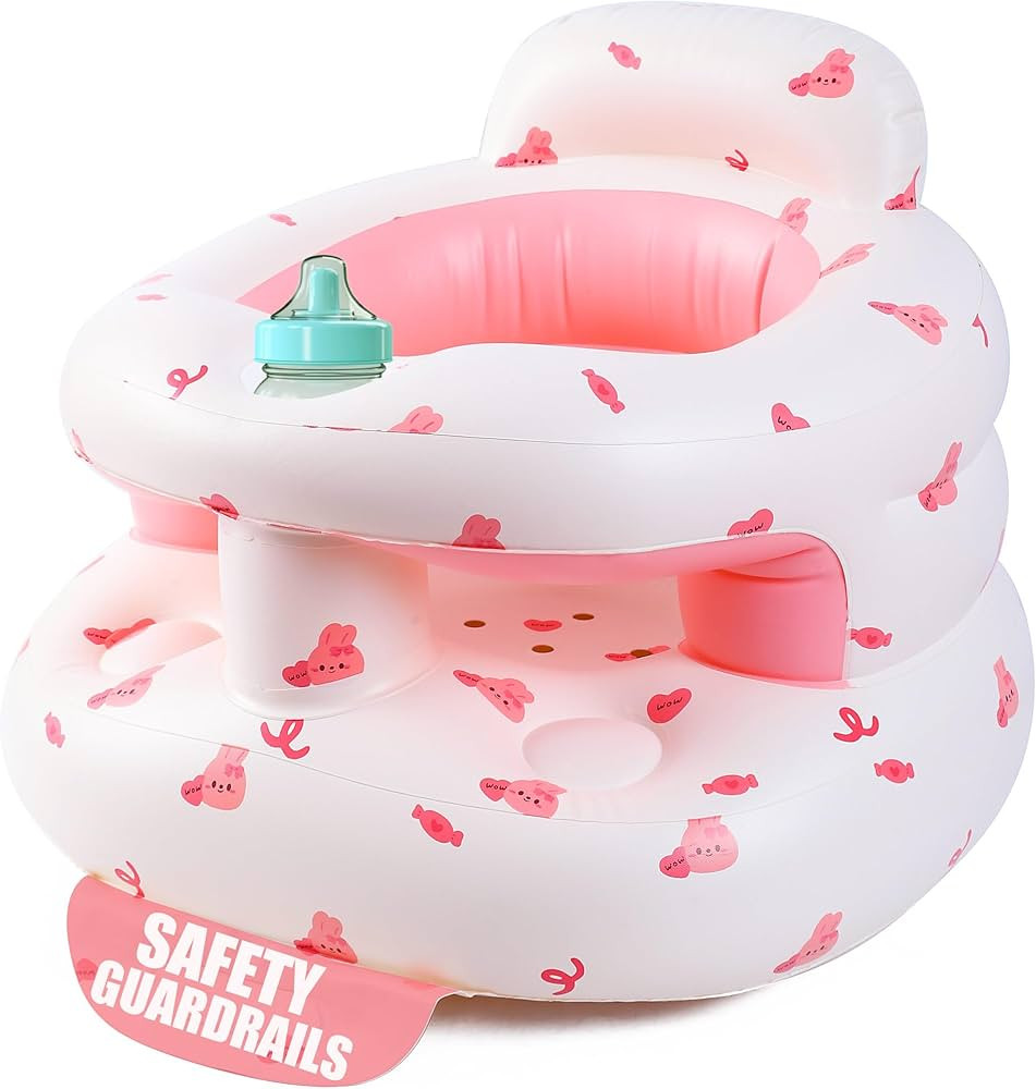 Upgraded Inflatable Baby Seat for Babies 3-36 Months, Inflatable Baby Chair Sit Me Up Floor Seat ... | Amazon (US)