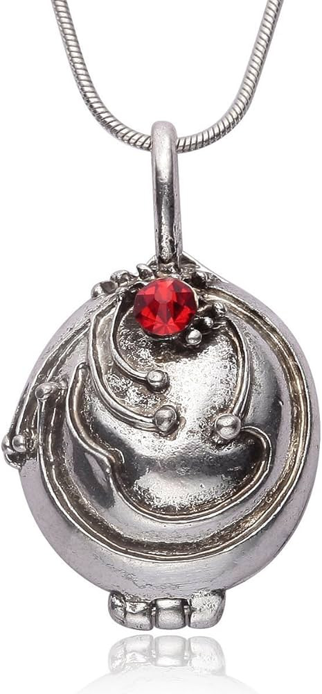The Vampire Diaries Elena Gilbert Opening Vervain Locket Pendant Necklace | Amazon (US)