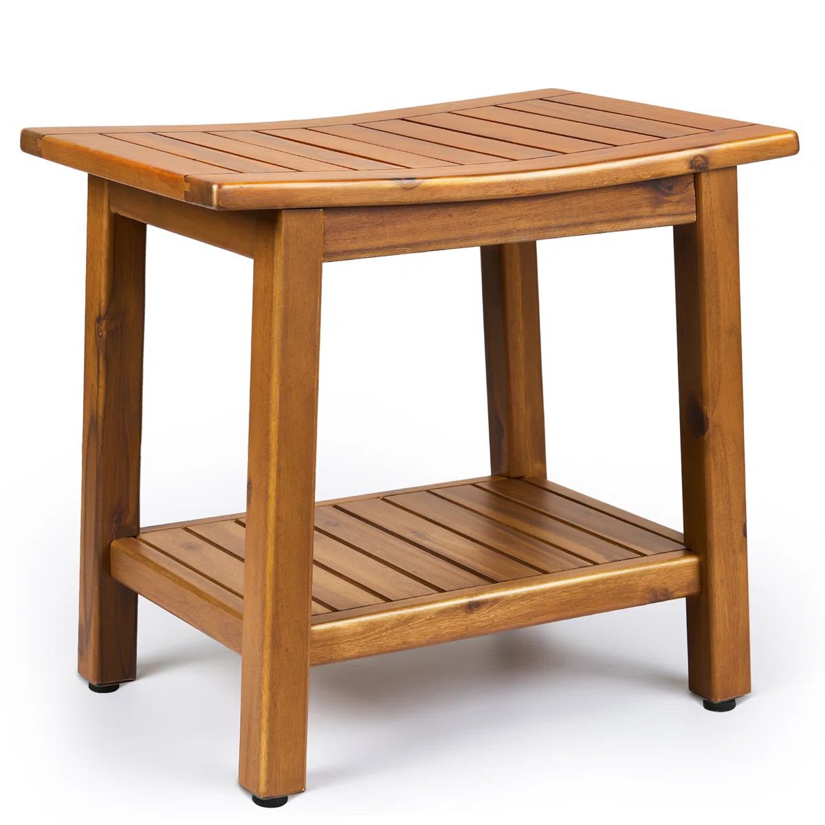 Lark Manor™ 20'' W Teak Shower Bench & Reviews | Wayfair | Wayfair North America