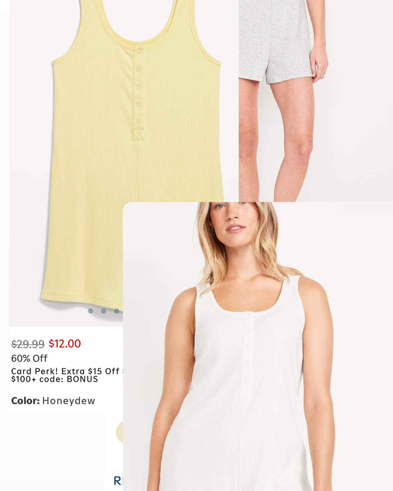 the most comfy romper! i wear as a cover up, pajamas or running errands!! 

#LTKStyleTip #LTKSwim #LTKSummerEdit